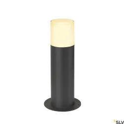 GRAFIT ANTRACYT OPRAWA OGRODOWA SŁUPEK 1X E27/ 11W 300MM IP44 ALUMINIUM/ AKRYL