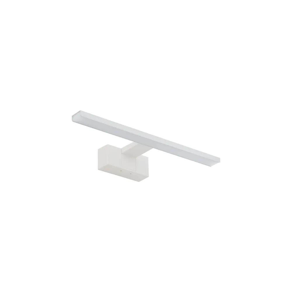 CEZANNE LED S BIAŁY OPRAWA ŚCIENNA KINKIET NT LED 8W WW 3000K 600LM IP44 ALUMINIUM/ ABS/ PMMA