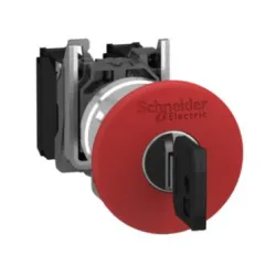 Schneider Electric Harmony XB4 STOP awaryjny, Ø40, czerwony, metalowy, XB4BS9442