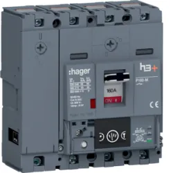 MCCB WYŁĄCZNIK MOCY H3+ P160 4P 160A 50KA ENERGY