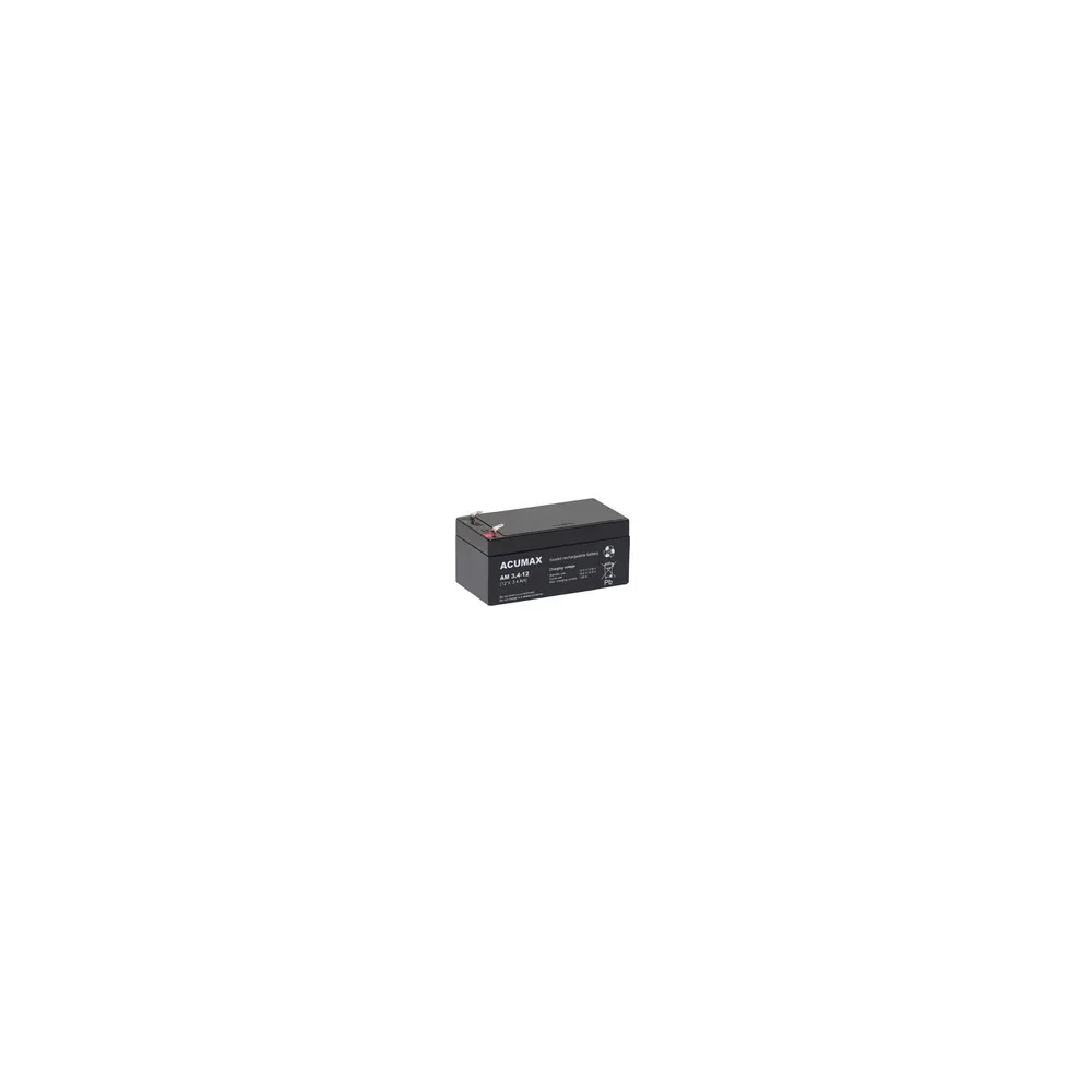 AKUMULATOR KWASOWO-OŁOWIOWY   3.4AH 12V AGM VRLA BEZOBSŁUGOWY