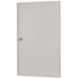 BP-DS-400/10 DRZWI PEŁNE METALOWE 1060X400 IP30 ZAMEK OBROTOWY SZARY