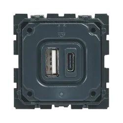 CELIANE MECHANIZM GNIAZDO ŁADOWARKA 2X USB 3A TYP A + TYP C 5V DC