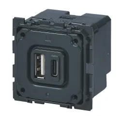 CELIANE MECHANIZM GNIAZDO ŁADOWARKA 2X USB 3A TYP A + TYP C 5V DC