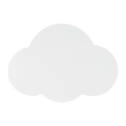 CLOUD BIAŁY OPRAWA ŚCIENNA KINKIET NT 2X G9/ 6W IP20 METAL/ TWORZYWO