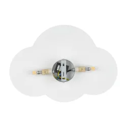 CLOUD BIAŁY OPRAWA ŚCIENNA KINKIET NT 2X G9/ 6W IP20 METAL/ TWORZYWO