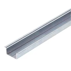 TS 35X15 2M/ST/ZN SZYNA NOŚNA EURO NIEPERFOROWANA 2M STAL