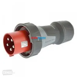 WTYCZKA SIŁOWA PRZENOŚNA 125/5 IP67 400V 6H SZARY ZACISKI ŚRUBOWE POWERTOP XTRA
