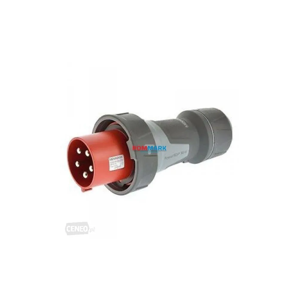 WTYCZKA SIŁOWA PRZENOŚNA 125/5 IP67 400V 6H SZARY ZACISKI ŚRUBOWE POWERTOP XTRA