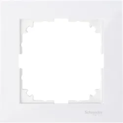 Schneider Electric Merten, M-Pure, ramka pojedyncza, biały polarny, MTN4010-3619