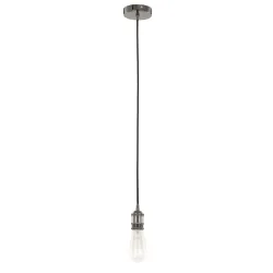 CLASSO CZARNY OPRAWA WISZĄCA 1X E27/ 60W IP20 ALUMINIUM